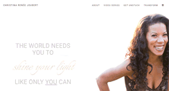 Desktop Screenshot of christinareneej.com